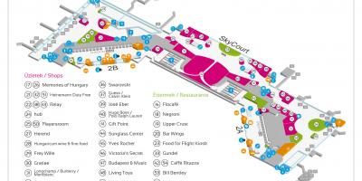 ہوائی اڈے انرر بڈاپیسٹ کا نقشہ