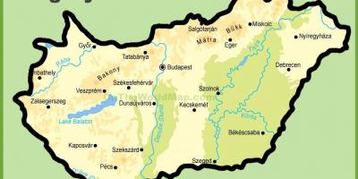 Budapesta نقشہ