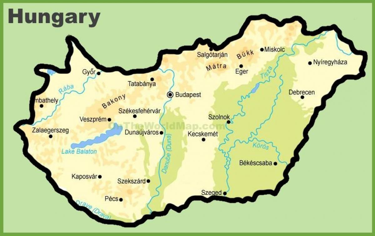 budapesta نقشہ